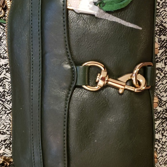 Rebecca Minkoff Hunter Green Mini MAC NWT - Picture 2 of 11